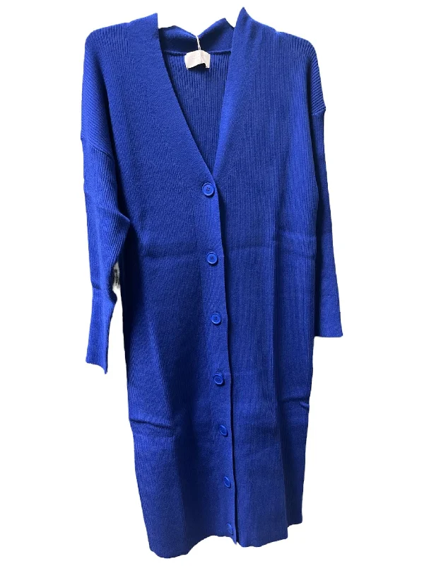 Royal Blue Cardigan Dress Soft Bridal Robe