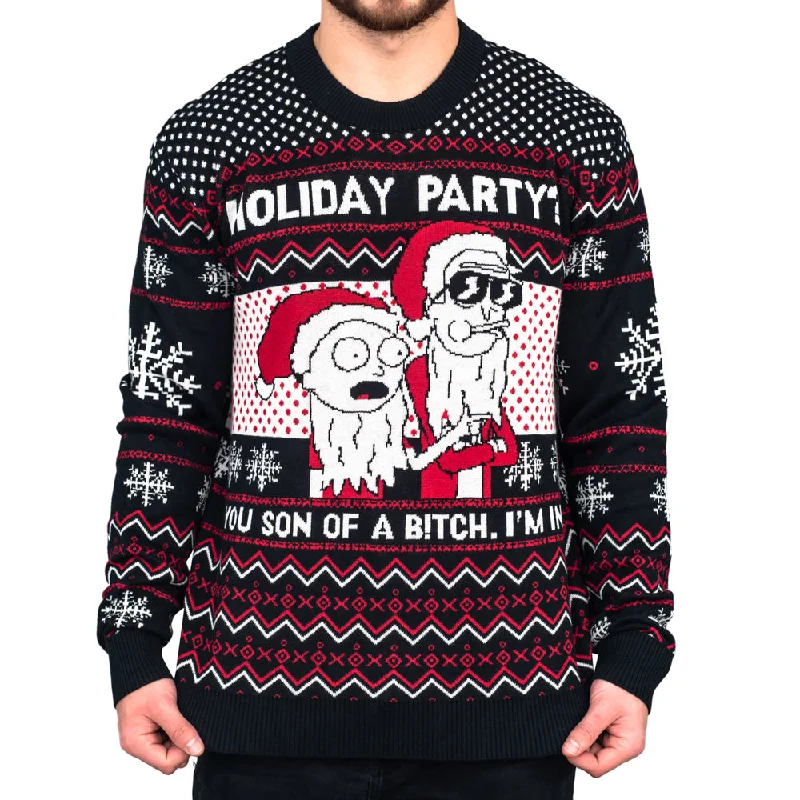 Rick & Morty Son of a B Holiday Sweater Levi's sweaters