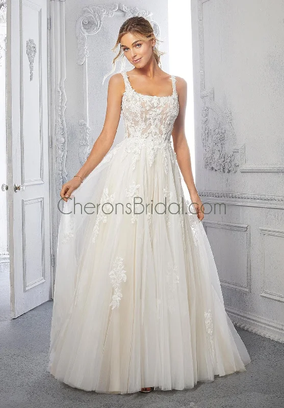 Morilee - 2375 - Charlotte - Cheron's Bridal, Wedding Gown Romantic Wedding Dress