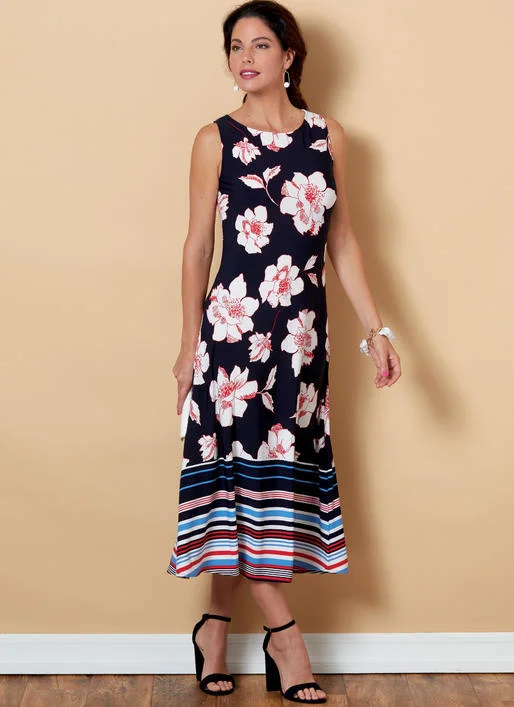 Butterick Dresses B6653 Boho midi dresses