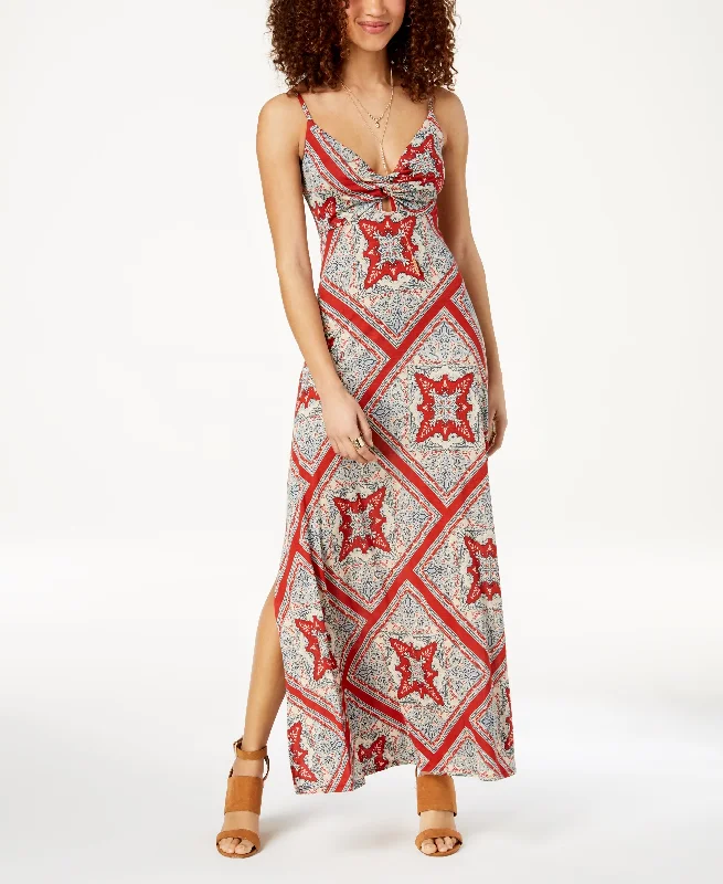 American Rag Juniors Printed Twist Front Maxi Dress Chic maxi dresses