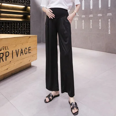 NiDELL: Pregnant Women’s Elegant Trousers for Summer Short unclassified skirts