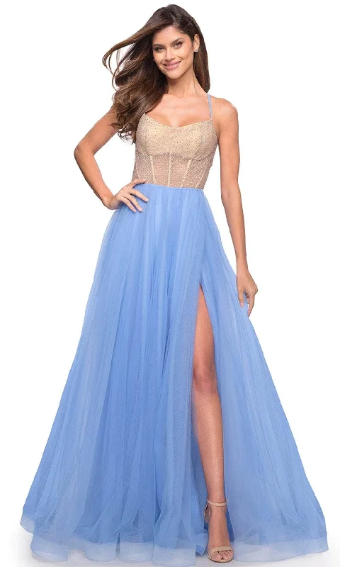 La Femme 30697 - Corset Bodice Tulle Formal Gown Versatile party dresses for any occasion