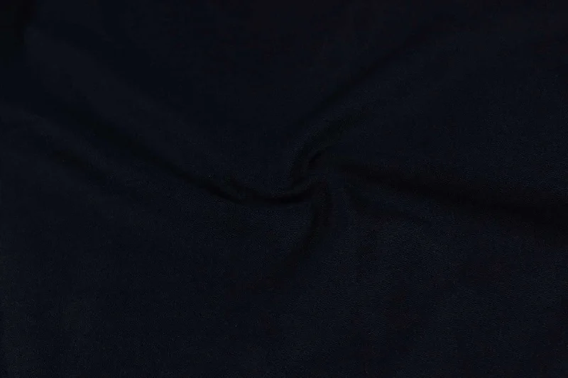 Matte Dark Blue Plain Wool Fabric Stylish unclassified dresses