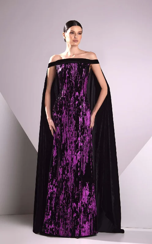 Edward Arsouni Couture FW24940 Dress Tiered unclassified dresses