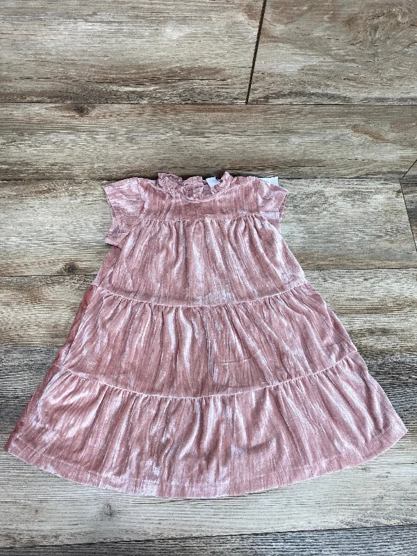 NEW Baby Gap Velvet Pink Standard Dress sz 3T Designer unclassified dresses