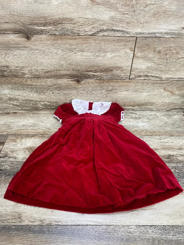 NEW Edgehill Collection Velvet A Line Dress Red sz 3T Velvet unclassified dresses