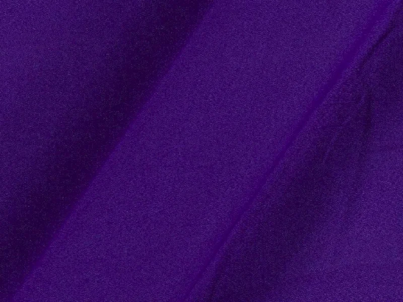 Royal Purple Plain Butter Crepe Fabric Long sleeve unclassified dresses