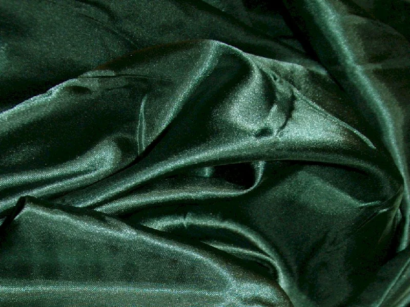 Bottle Green Silky Plain Japan Satin Fabric Unique unclassified dresses