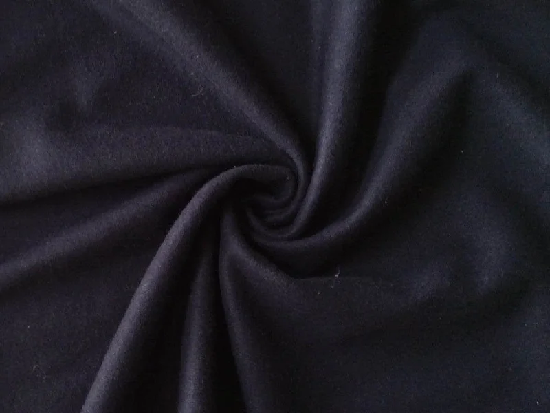 Bright Black Plain Felt Wool Fabric Best-selling unclassified dresses