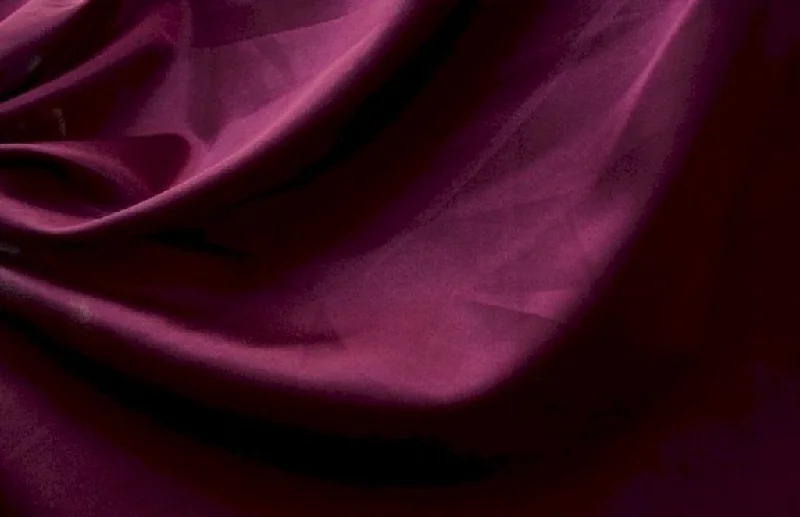 Burgundy Purple Plain Crepe Satin Fabric Mesh unclassified dresses