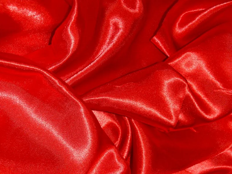 Crimson Red Silky Plain Japan Satin Fabric Formal unclassified dresses