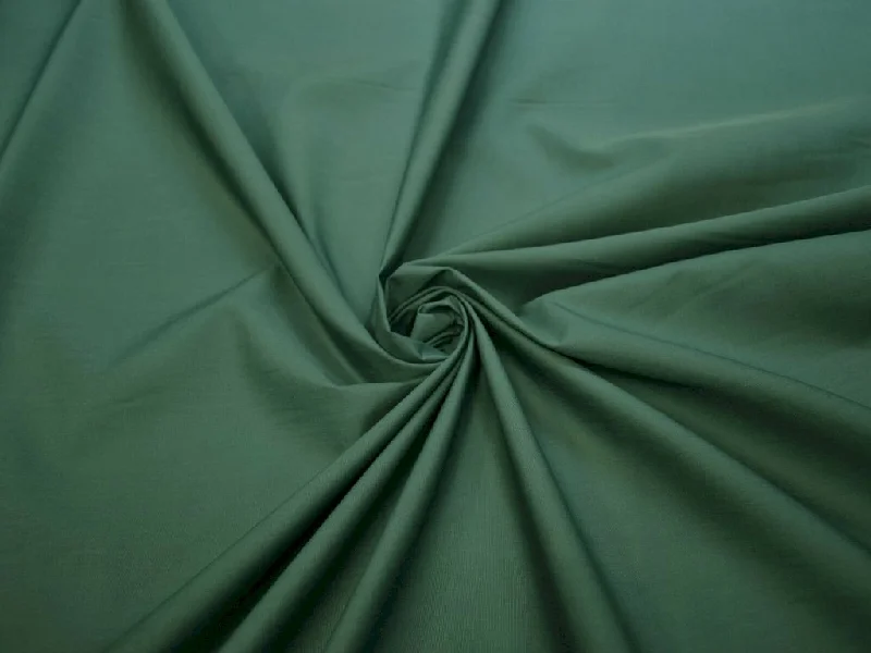 Dark Green Plain Soft Cotton Rayon Fabric Open-back unclassified dresses