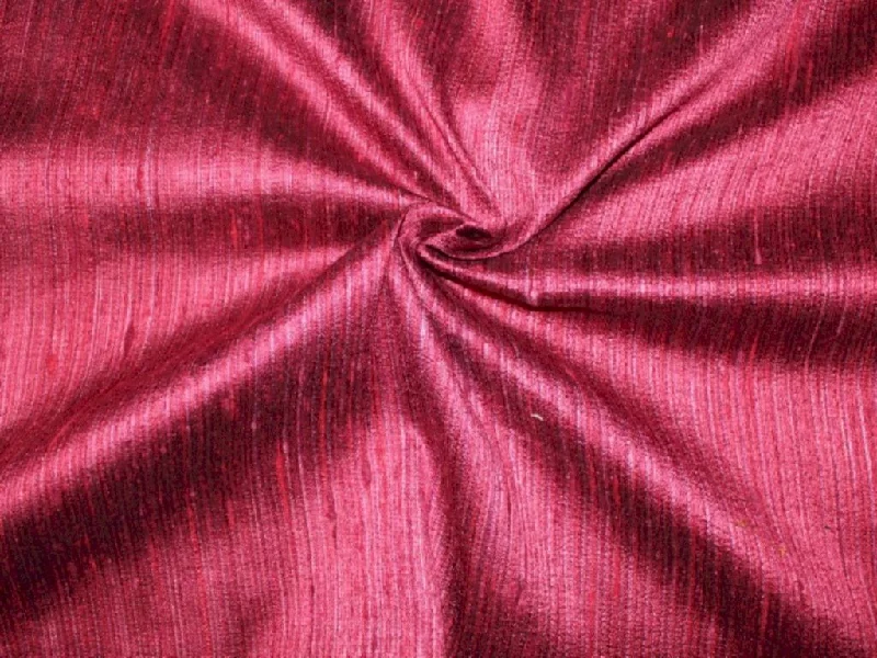 Dark Pink Plain Bangalore Raw Silk Fabric Lightweight unclassified dresses