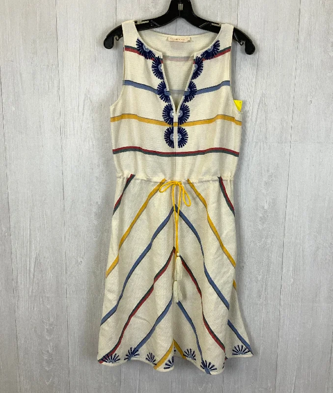 Dress Designer By Tory Burch In Cream, Size: S Formal unclassified dresses