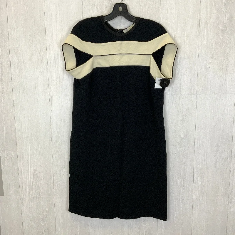 Dress Luxury Designer By Stella Mccartney In Black & Cream, Size: M Tulle unclassified dresses