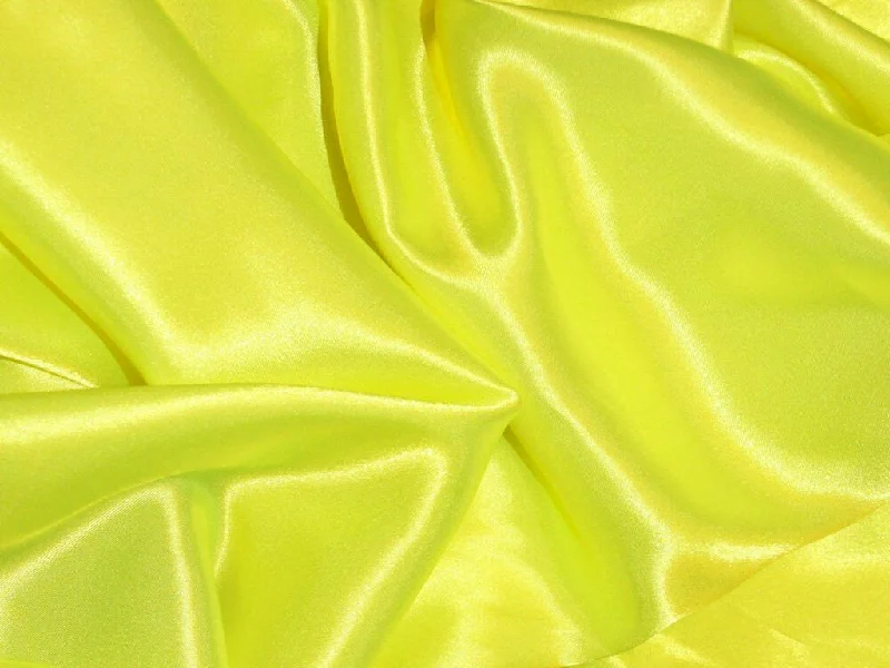 Flo Yellow Silky Plain Japan Satin Fabric Budget-friendly unclassified dresses