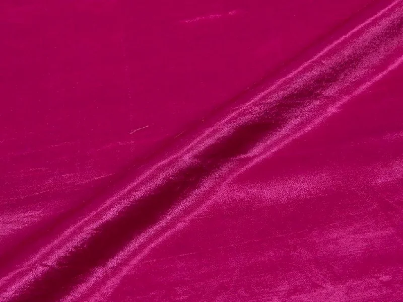 Hot Pink Plain Gaji Silk Fabric Best-selling unclassified dresses