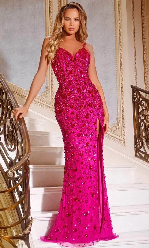 Jovani 44440 - Embellished Sweetheart Prom Dress Sequin unclassified dresses