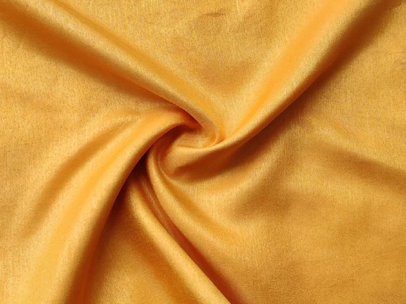 Mustard Yellow Plain Rose Silk Fabric Open-back unclassified dresses