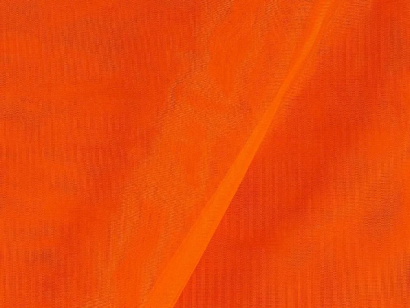 Orange Plain Net Fabric Velvet unclassified dresses