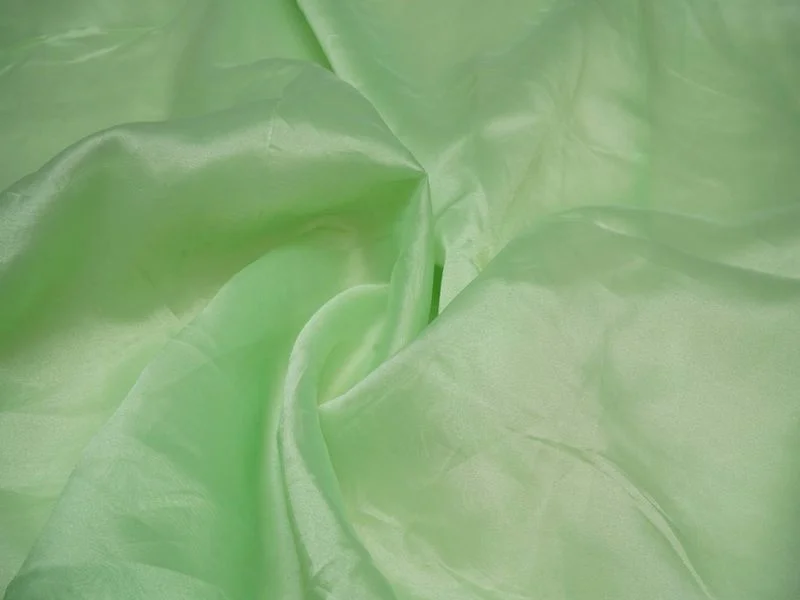 Pale Green Plain Viscose Organza Fabric Formal unclassified dresses