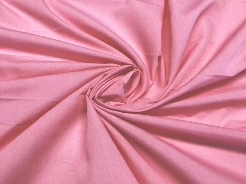 Pink Plain Pure Cotton Poplin Fabric Soft fabric unclassified dresses