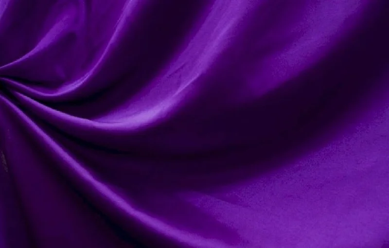 Purple Plain Crepe Satin Fabric Budget-friendly unclassified dresses