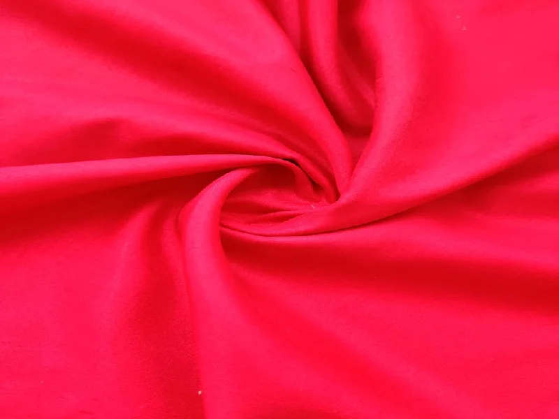 Red Plain Rose Silk Fabric Best-selling unclassified dresses