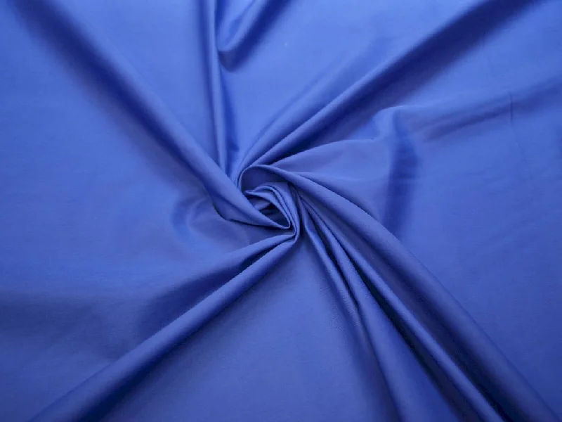 Royal Blue Plain Soft Cotton Rayon Fabric A-line unclassified dresses