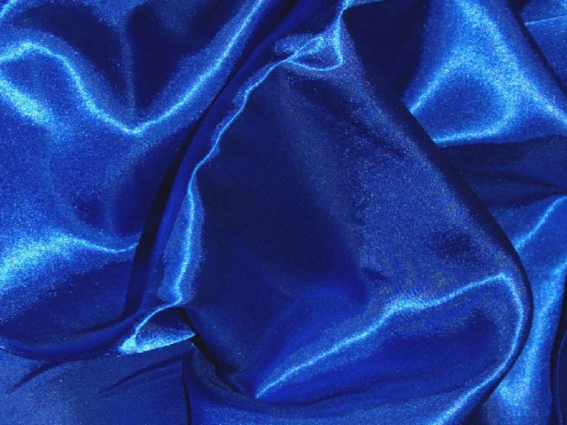 Royal Blue Silky Plain Japan Satin Fabric Monochrome unclassified dresses