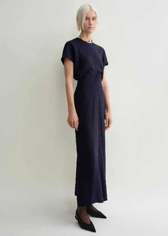 Slouch waist dress navy Sexy unclassified dresses