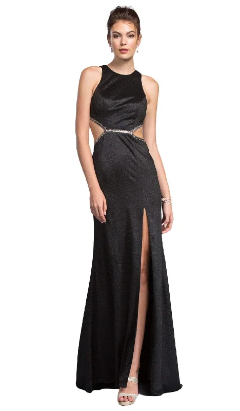 Trevi Collection - Alluring Jewel Neck Sheath Prom Dress Short unclassified dresses