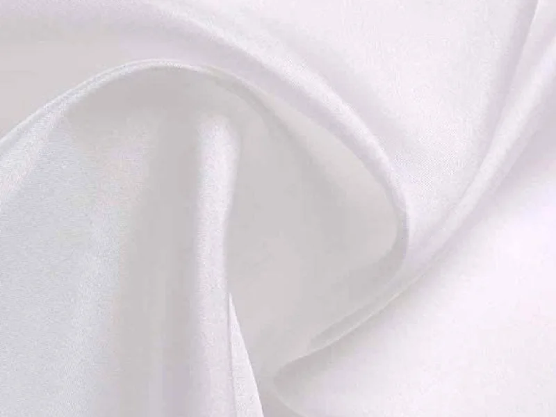 White Pure Dyeable Habotai Silk Fabric- 40 grams Summer unclassified dresses