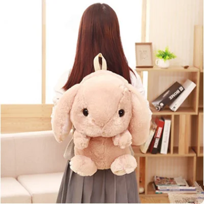 Cute long-eared rabbit and hamster backpack YV2460 Button-front Maxi Skirt