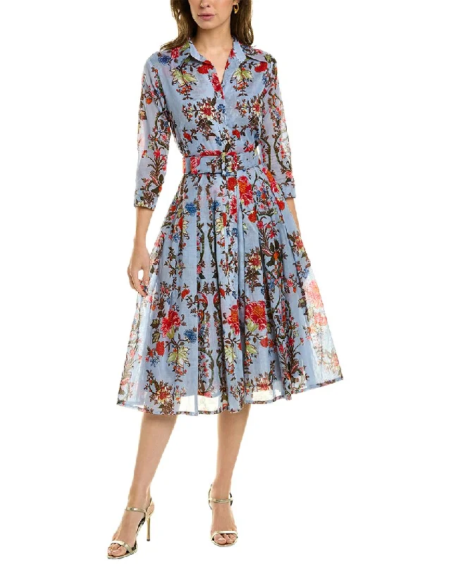 Samantha Sung Audrey 4 Shirtdress Classic Button Shirt